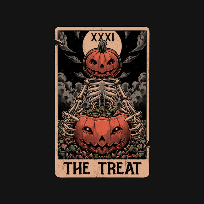 Halloween Tarot Pumpkin Treat-Youth-Basic-Tee-Studio Mootant