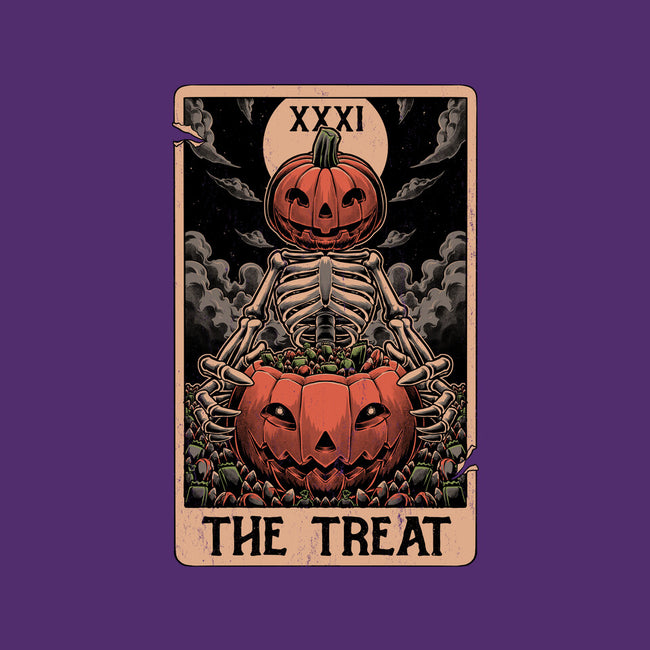 Halloween Tarot Pumpkin Treat-Unisex-Kitchen-Apron-Studio Mootant