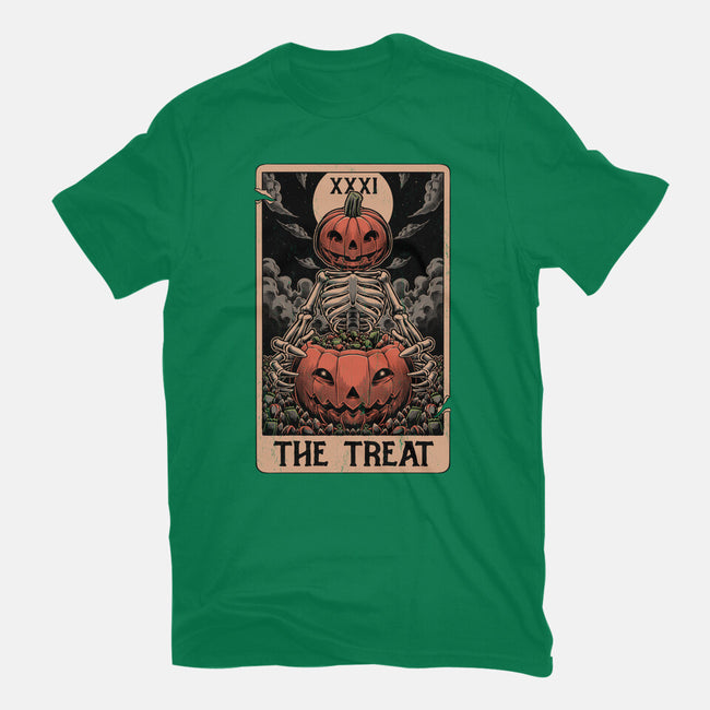 Halloween Tarot Pumpkin Treat-Mens-Basic-Tee-Studio Mootant