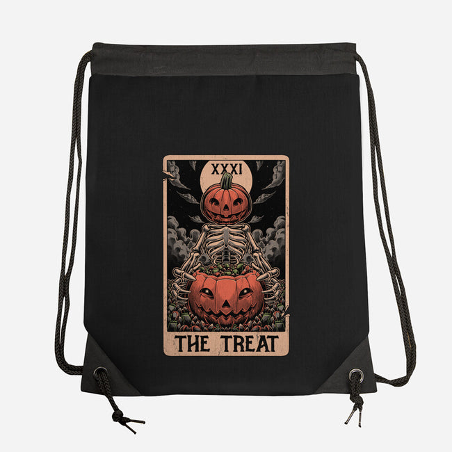 Halloween Tarot Pumpkin Treat-None-Drawstring-Bag-Studio Mootant