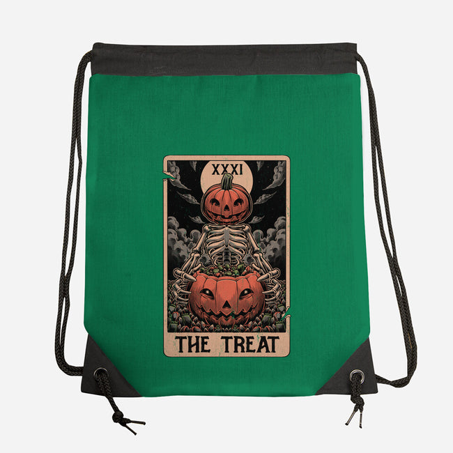 Halloween Tarot Pumpkin Treat-None-Drawstring-Bag-Studio Mootant