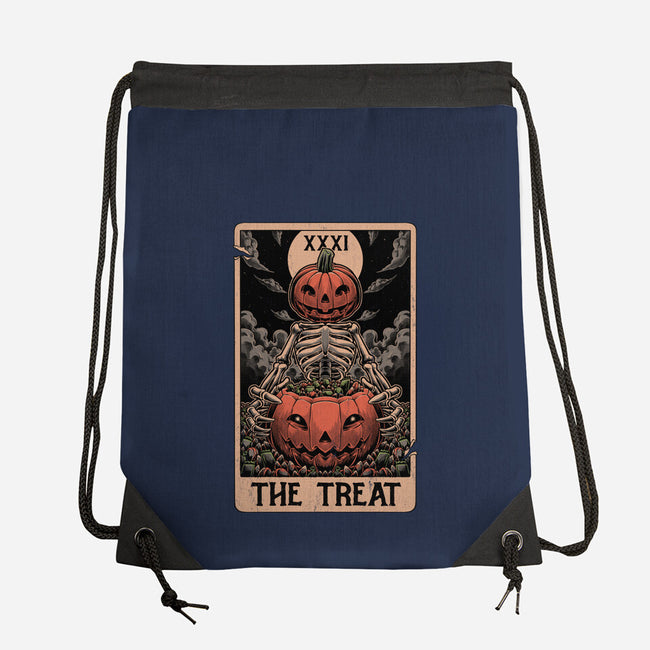 Halloween Tarot Pumpkin Treat-None-Drawstring-Bag-Studio Mootant