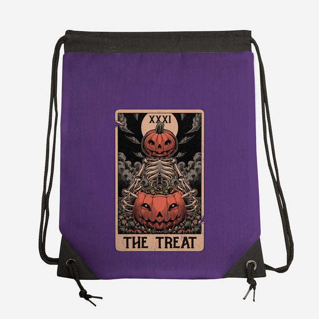 Halloween Tarot Pumpkin Treat-None-Drawstring-Bag-Studio Mootant