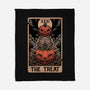 Halloween Tarot Pumpkin Treat-None-Fleece-Blanket-Studio Mootant