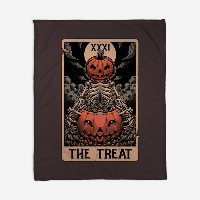 Halloween Tarot Pumpkin Treat-None-Fleece-Blanket-Studio Mootant