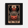 Halloween Tarot Pumpkin Treat-None-Stretched-Canvas-Studio Mootant