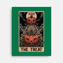 Halloween Tarot Pumpkin Treat-None-Stretched-Canvas-Studio Mootant