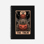 Halloween Tarot Pumpkin Treat-None-Dot Grid-Notebook-Studio Mootant