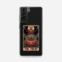 Halloween Tarot Pumpkin Treat-Samsung-Snap-Phone Case-Studio Mootant