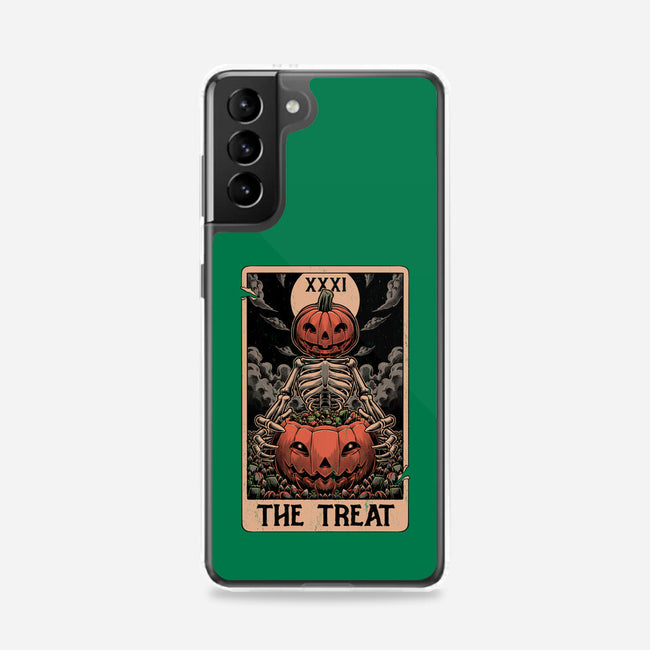 Halloween Tarot Pumpkin Treat-Samsung-Snap-Phone Case-Studio Mootant