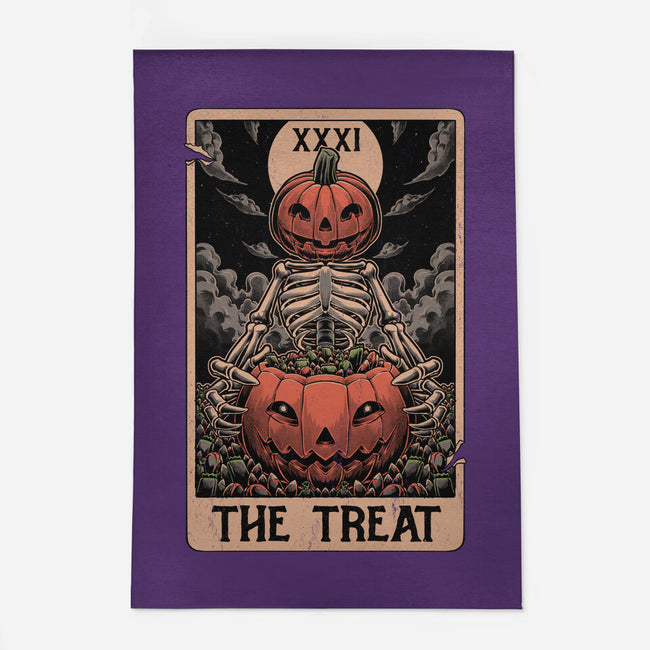 Halloween Tarot Pumpkin Treat-None-Outdoor-Rug-Studio Mootant