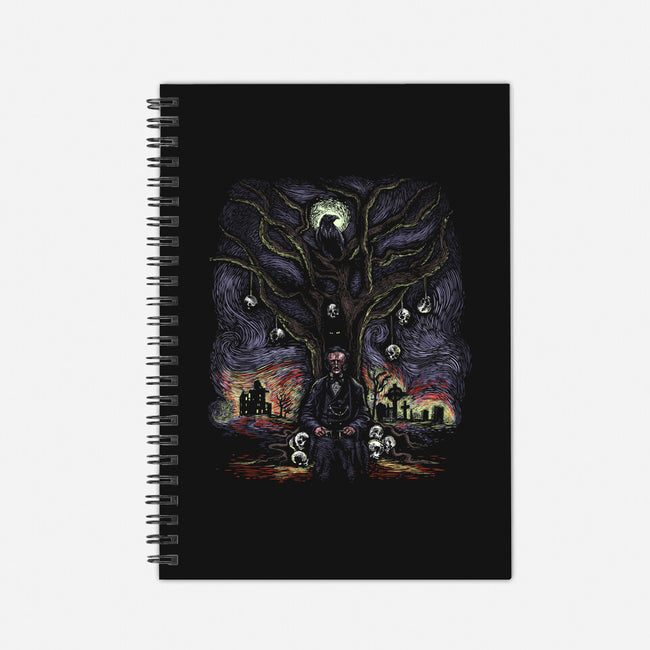 Starry Poe-None-Dot Grid-Notebook-zascanauta