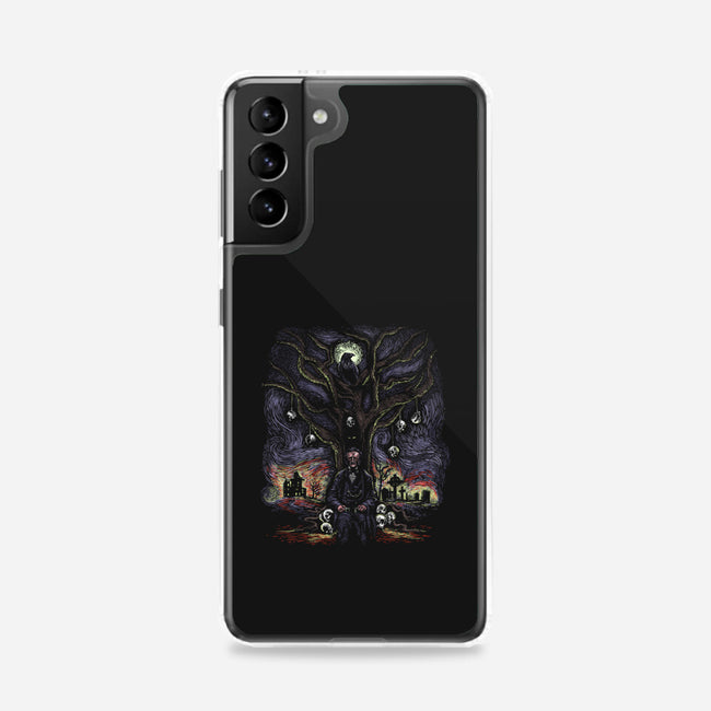 Starry Poe-Samsung-Snap-Phone Case-zascanauta