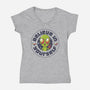 Believe In Yourself Alien-Womens-V-Neck-Tee-tobefonseca