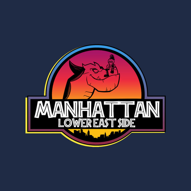 Manhattan LES-None-Polyester-Shower Curtain-Art Gremlin