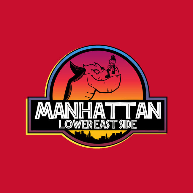 Manhattan LES-Womens-Off Shoulder-Sweatshirt-Art Gremlin