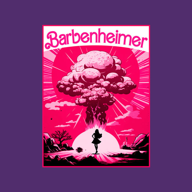 Barbenheimer Explosion-None-Removable Cover-Throw Pillow-Benizdani