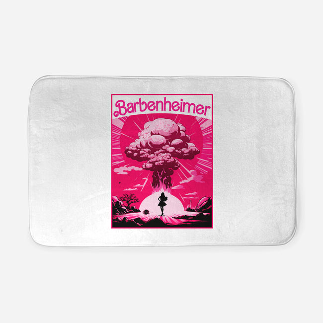 Barbenheimer Explosion-None-Memory Foam-Bath Mat-Benizdani