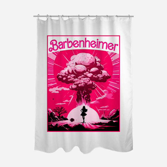 Barbenheimer Explosion-None-Polyester-Shower Curtain-Benizdani