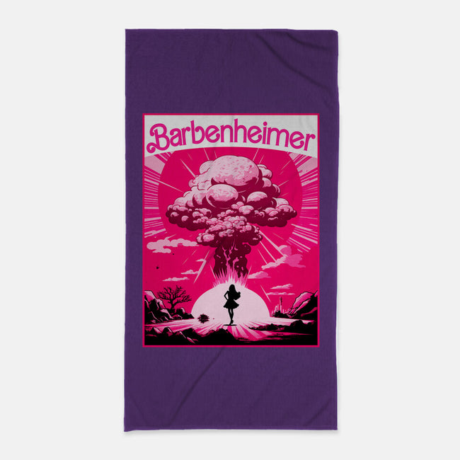 Barbenheimer Explosion-None-Beach-Towel-Benizdani