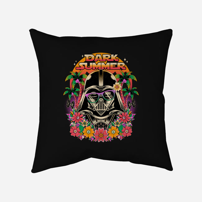 Dark Summer-None-Non-Removable Cover w Insert-Throw Pillow-GODZILLARGE