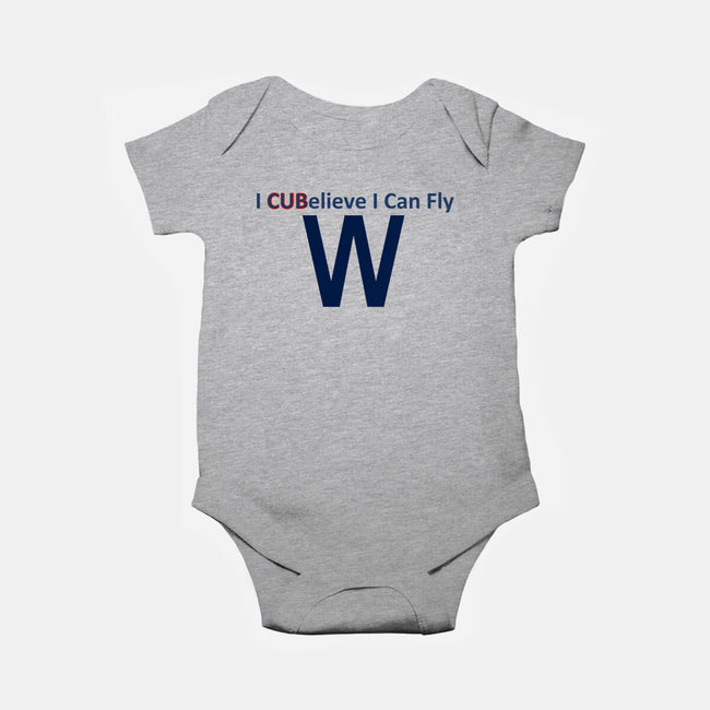 I CUBelieve I Can Fly-Baby-Basic-Onesie-Mills