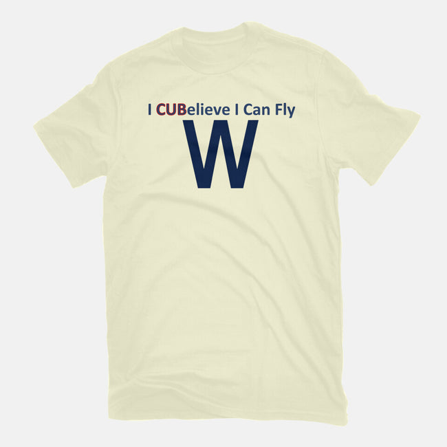 I CUBelieve I Can Fly-Mens-Basic-Tee-Mills