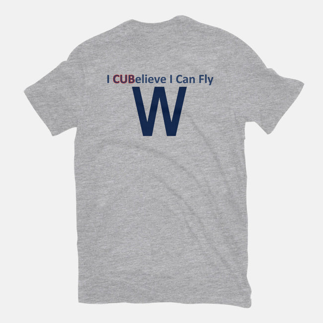 I CUBelieve I Can Fly-Womens-Basic-Tee-Mills