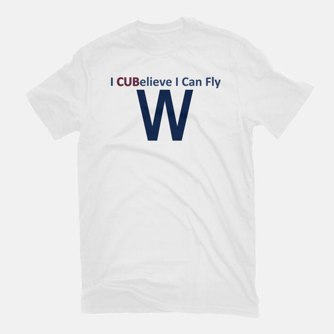 I CUBelieve I Can Fly-Womens-Basic-Tee-Mills