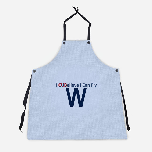 I CUBelieve I Can Fly-Unisex-Kitchen-Apron-Mills