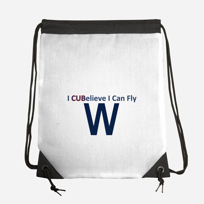 I CUBelieve I Can Fly-None-Drawstring-Bag-Mills