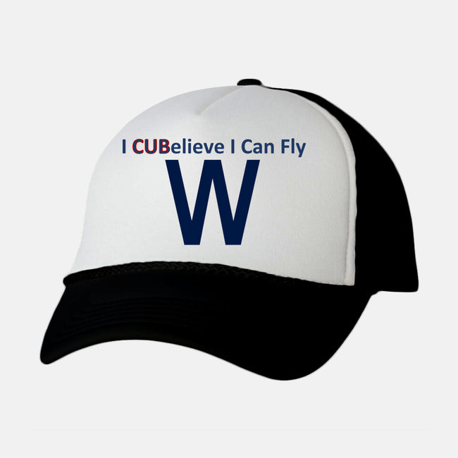 I CUBelieve I Can Fly-Unisex-Trucker-Hat-Mills