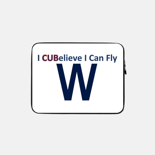 I CUBelieve I Can Fly-None-Zippered-Laptop Sleeve-Mills