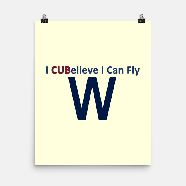 I CUBelieve I Can Fly-None-Matte-Poster-Mills