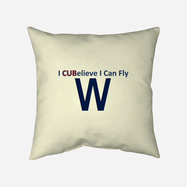 I CUBelieve I Can Fly-None-Removable Cover-Throw Pillow-Mills