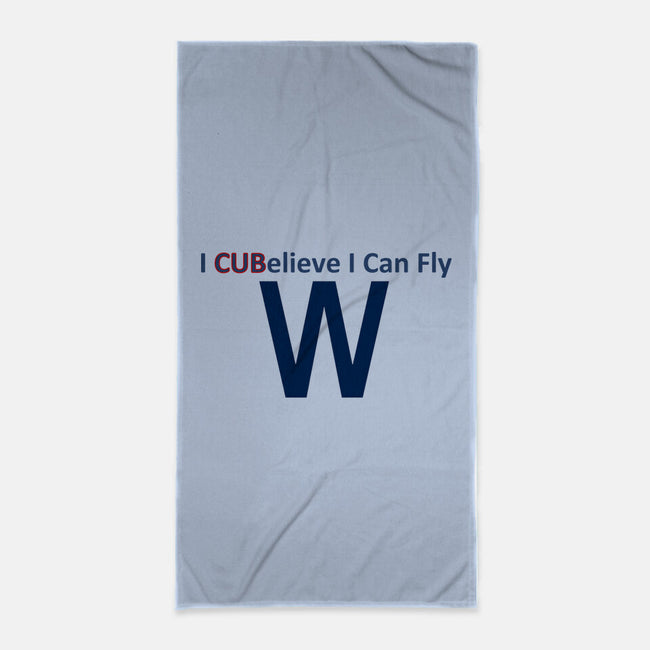 I CUBelieve I Can Fly-None-Beach-Towel-Mills