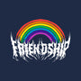 Friendship Powered By Metal-None-Beach-Towel-manoystee
