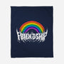Friendship Powered By Metal-None-Fleece-Blanket-manoystee