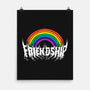 Friendship Powered By Metal-None-Matte-Poster-manoystee