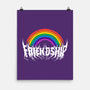 Friendship Powered By Metal-None-Matte-Poster-manoystee