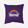 Friendship Powered By Metal-None-Non-Removable Cover w Insert-Throw Pillow-manoystee