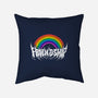 Friendship Powered By Metal-None-Removable Cover-Throw Pillow-manoystee