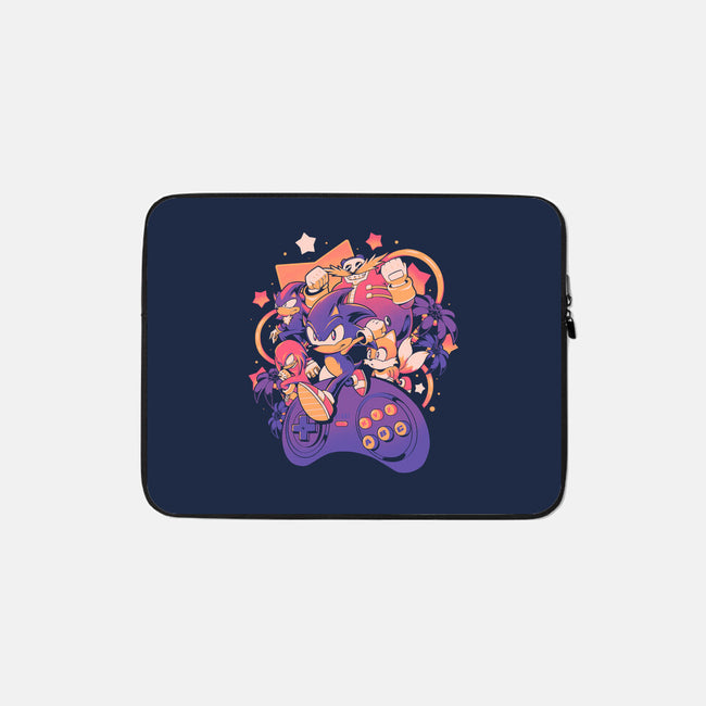 Gotta Play Fast-None-Zippered-Laptop Sleeve-eduely