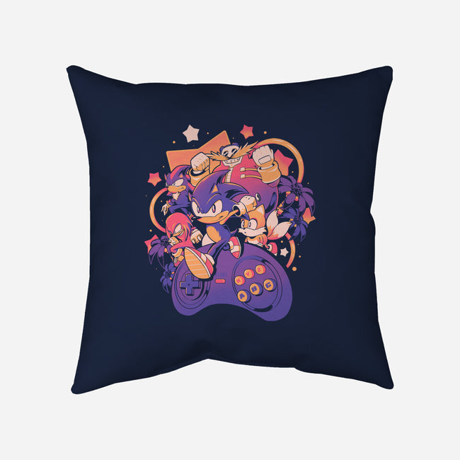 Gotta Play Fast-None-Removable Cover-Throw Pillow-eduely