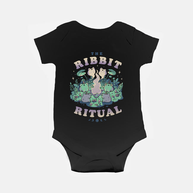 The Ribbit Ritual-Baby-Basic-Onesie-eduely
