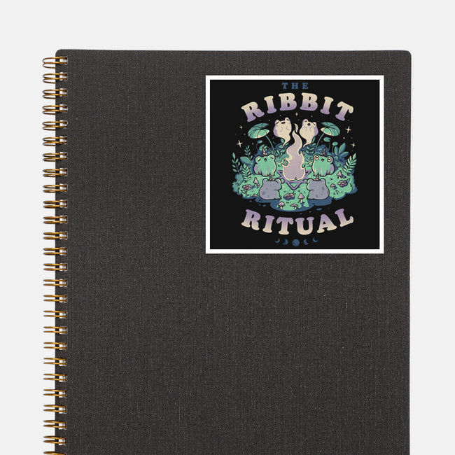 The Ribbit Ritual-None-Glossy-Sticker-eduely