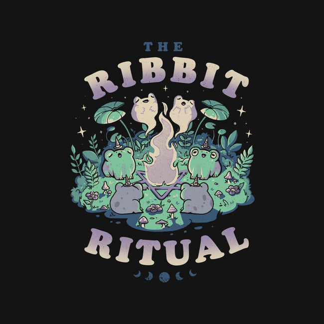 The Ribbit Ritual-None-Removable Cover-Throw Pillow-eduely