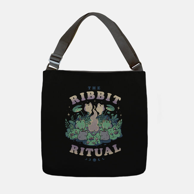 The Ribbit Ritual-None-Adjustable Tote-Bag-eduely