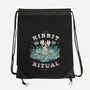 The Ribbit Ritual-None-Drawstring-Bag-eduely