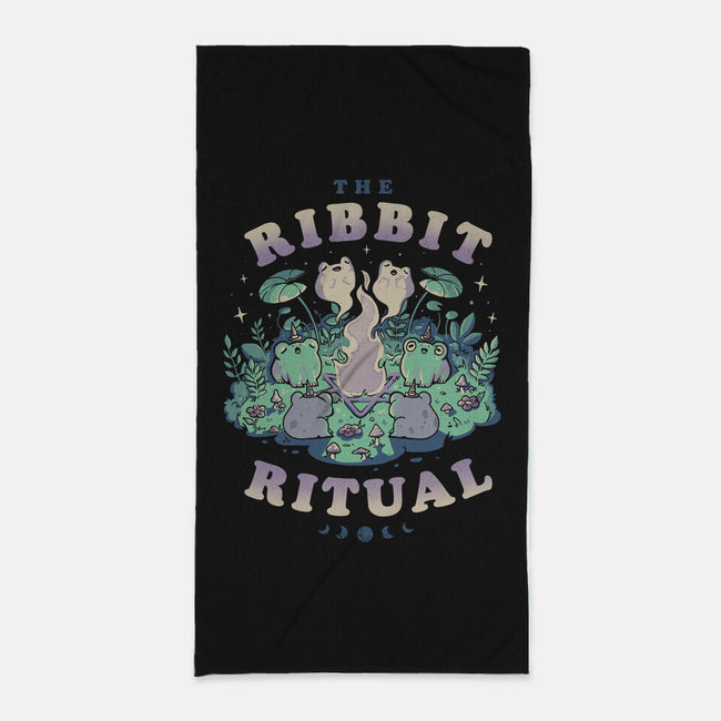 The Ribbit Ritual-None-Beach-Towel-eduely